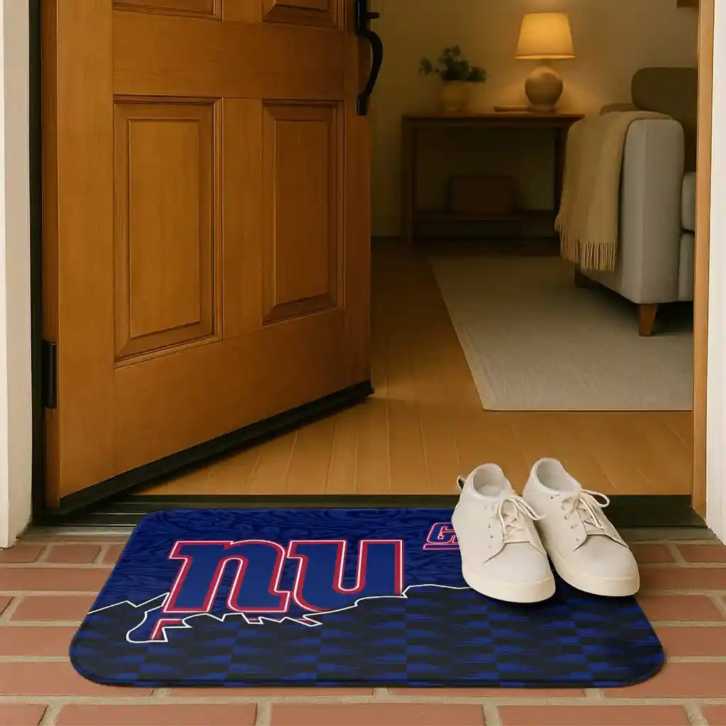 new-york-giants-tribal-detailing-blue-black-doormat-fashion-forward.webp