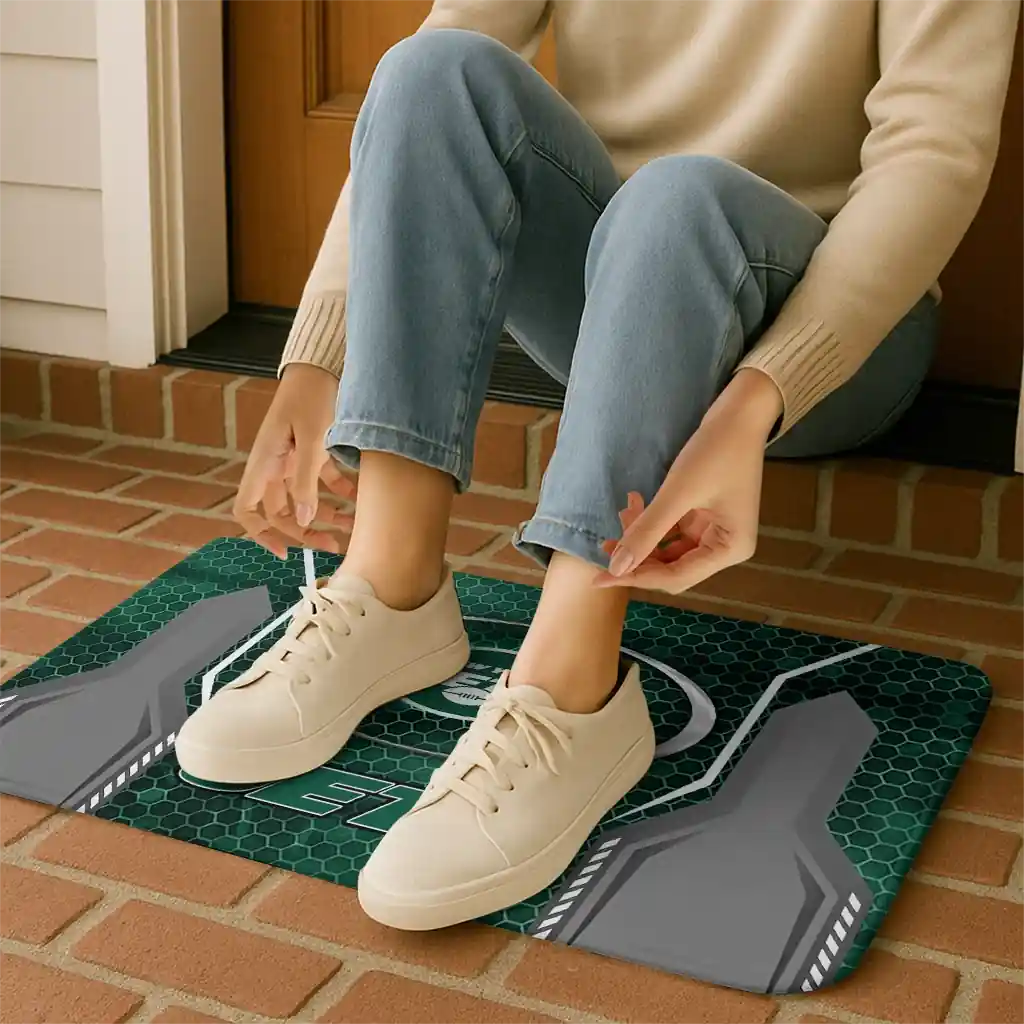 new-york-jets-hexagon-oval-green-doormat-top-rated.webp
