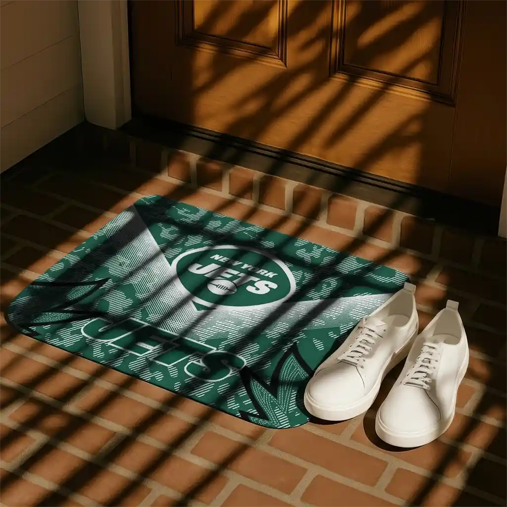 new-york-jets-layered-lines-green-doormat-trendy.webp