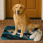 personalized-jacksonville-jaguars-mickey-quarterback-teal-black-doormat-best-selling.webp