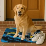 personalized-los-angeles-chargers-mickey-quarterback-blue-black-doormat-best-selling.webp
