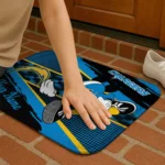personalized-los-angeles-chargers-mickey-quarterback-blue-black-doormat-best-selling.webp