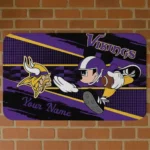 personalized-minnesota-vikings-mickey-quarterback-purple-black-doormat-best-selling.webp