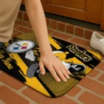 personalized-pittsburgh-steelers-mickey-quarterback-gold-black-doormat-best-selling.webp
