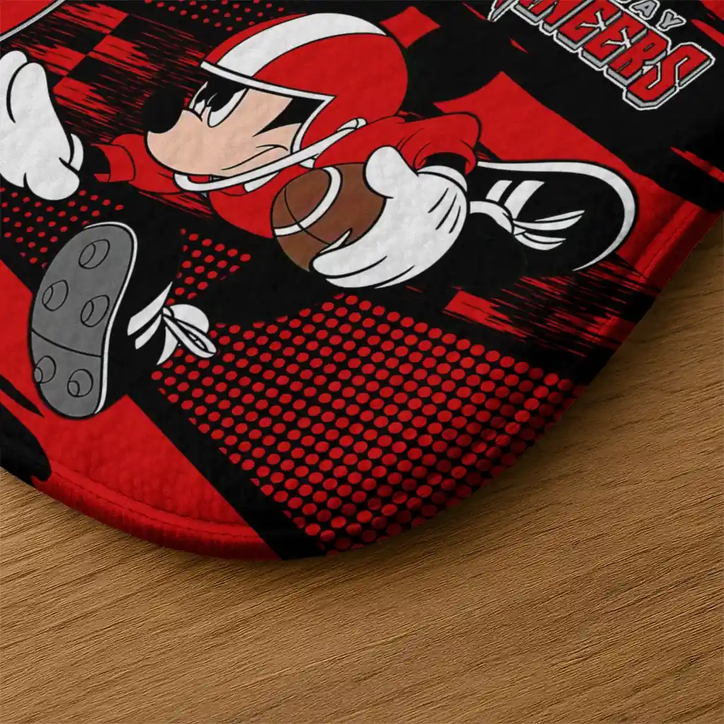 personalized-tampa-bay-buccaneers-mickey-quarterback-red-black-doormat-latest-model.webp