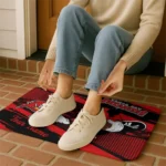 personalized-tampa-bay-buccaneers-mickey-quarterback-red-black-doormat-best-selling.webp