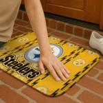 pittsburgh-steelers-bolt-row-gold-doormat-best-selling.webp