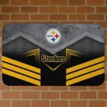 pittsburgh-steelers-chevron-points-gold-black-doormat-best-selling.webp