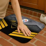 pittsburgh-steelers-chevron-points-gold-black-doormat-best-selling.webp