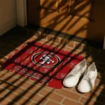 san-francisco-49ers-bolt-row-red-doormat-best-selling.webp