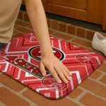 san-francisco-49ers-chevron-geometrics-red-doormat-best-selling.webp