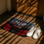 san-francisco-49ers-chevron-points-red-black-doormat-best-selling.webp