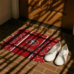 san-francisco-49ers-chevron-stack-red-doormat-best-selling.webp