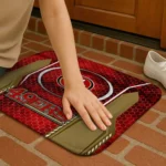san-francisco-49ers-hexagon-oval-red-doormat-best-selling.webp