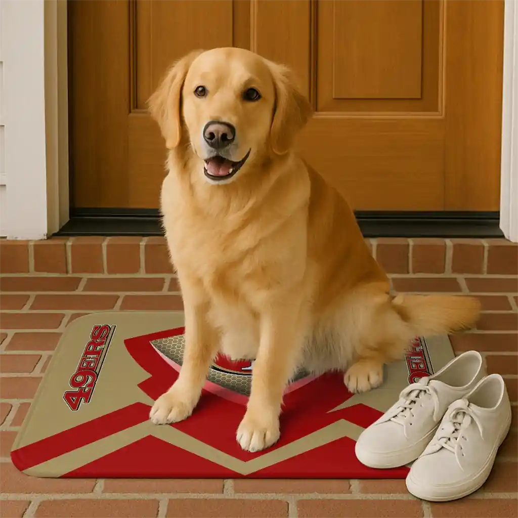 san-francisco-49ers-ninja-mesh-red-doormat-high-quality.webp