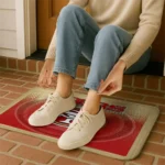 san-francisco-49ers-pixel-blur-red-doormat-best-selling.webp