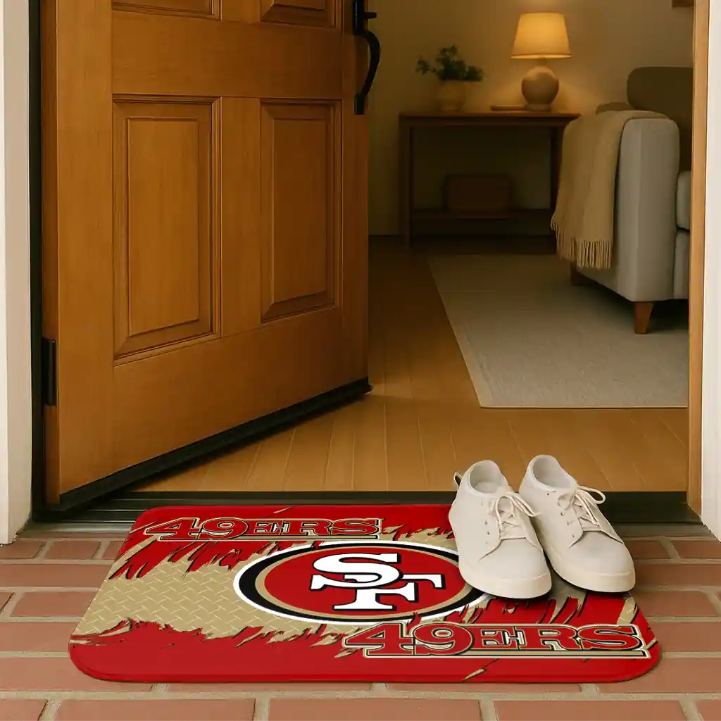 san-francisco-49ers-plate-rip-red-doormat-fashion-forward.webp