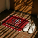 san-francisco-49ers-silver-halftone-red-doormat-best-selling.webp