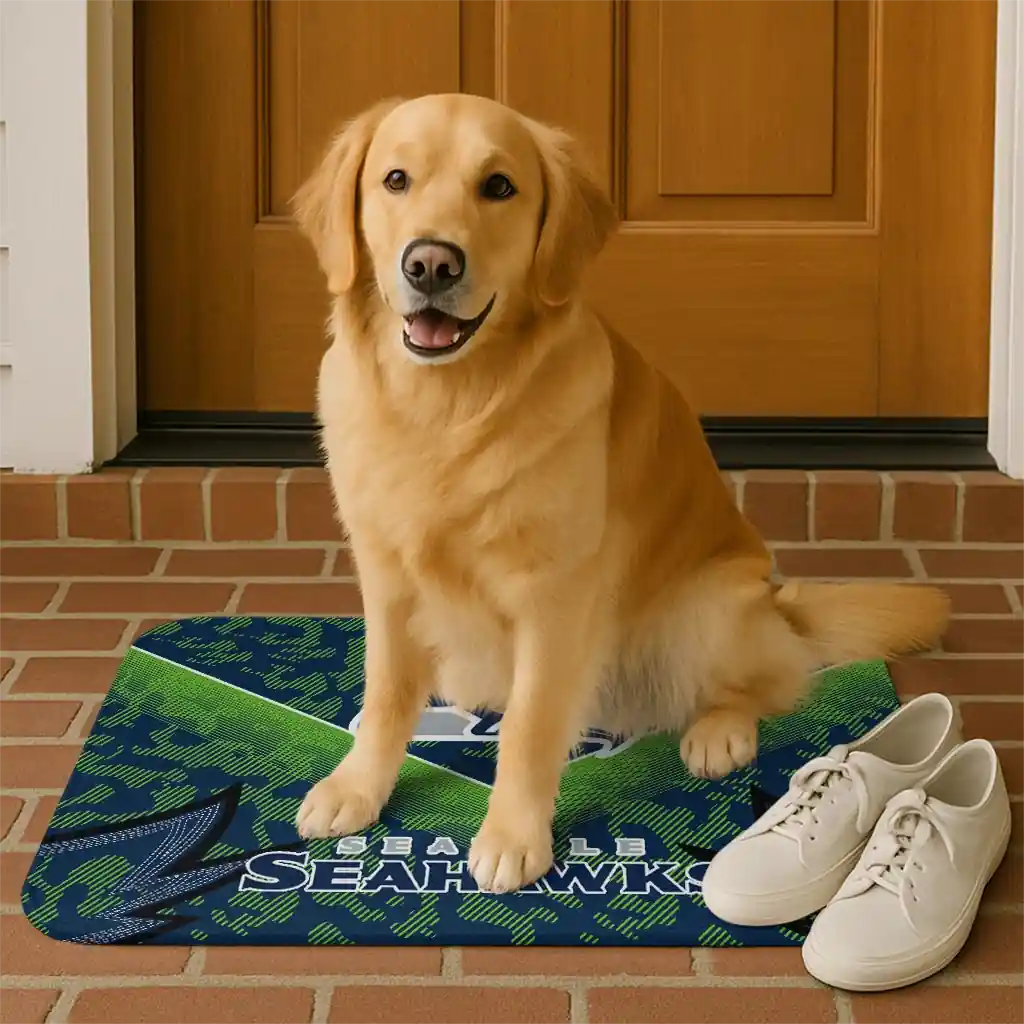 seattle-seahawks-layered-lines-blue-doormat-high-quality.webp