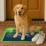 seattle-seahawks-pixel-blur-blue-doormat-best-selling.webp