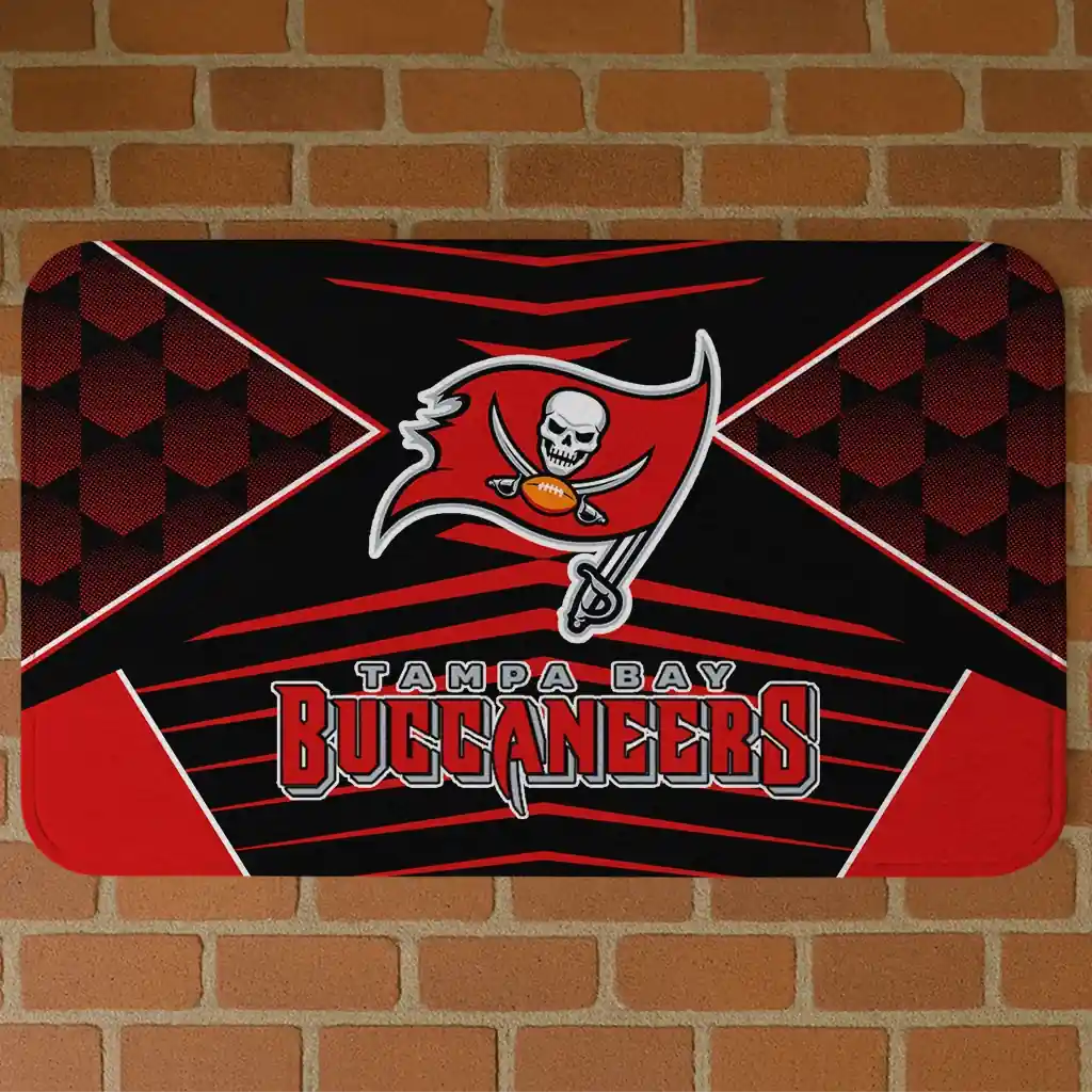 tampa-bay-buccaneers-techno-camo-red-black-doormat-best-selling.webp tampa bay buccaneers techno camo red black doormat best selling