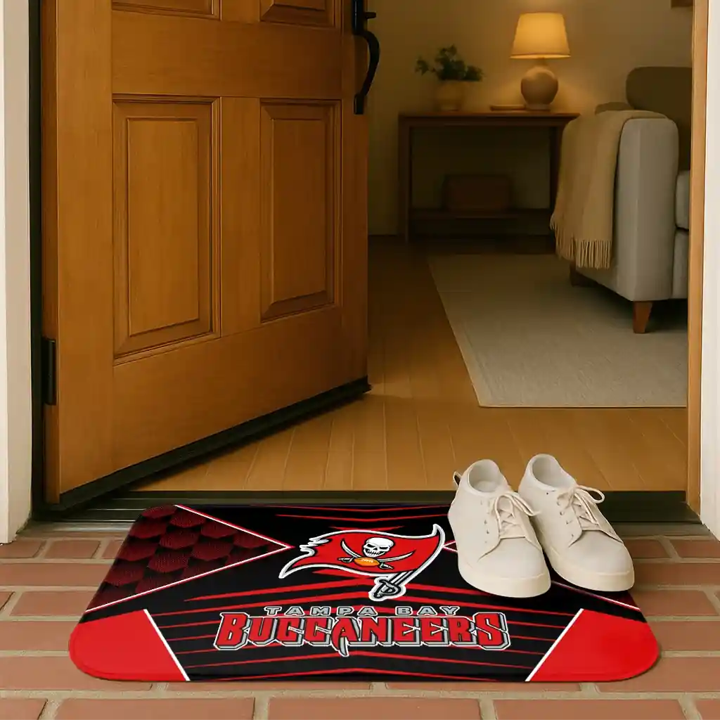 tampa-bay-buccaneers-techno-camo-red-black-doormat-fashion-forward.webp