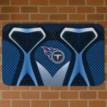 Blue Torso Pattern Tennessee Titans Doormat - Non-Slip Fan Mat