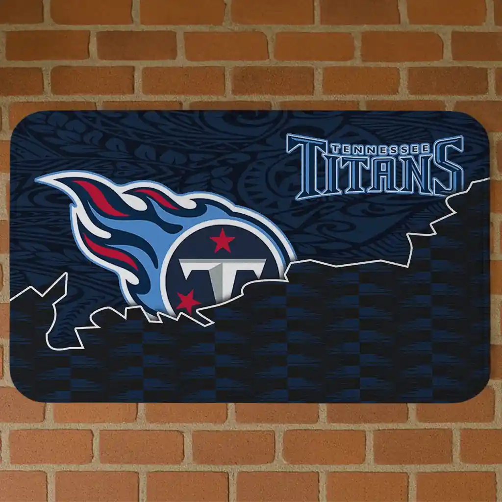 tennessee-titans-tribal-detailing-navy-black-doormat-best-selling.webp tennessee titans tribal detailing navy black doormat best selling